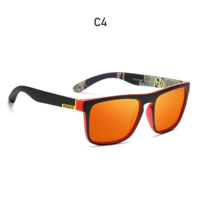 KDEAM Polarized Sunglasses All-Fit Mirror Blue Lens - JSK.