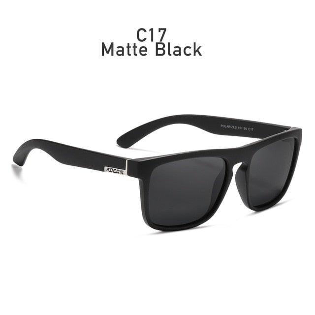 KDEAM Polarized Sunglasses All-Fit Mirror Blue Lens - JSK.