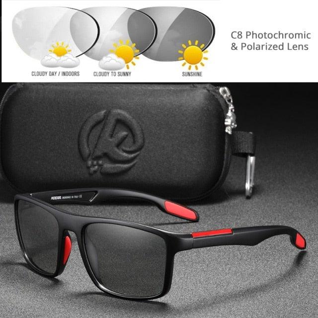 KDEAM Rectangular Ultra Light TR90 Sunglasses - JSK.