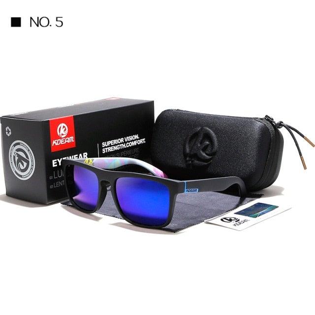 KDEAM New Summer Sunglasses Mirror lens Square UV400 - JSK.