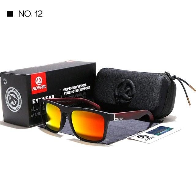 KDEAM New Summer Sunglasses Mirror lens Square UV400 - JSK.