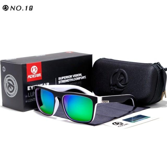 KDEAM New Summer Sunglasses Mirror lens Square UV400 - JSK.