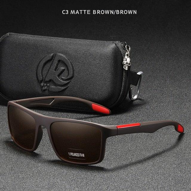 KDEAM Rectangular Ultra Light TR90 Sunglasses - JSK.