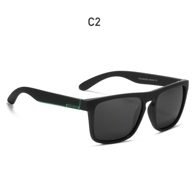 KDEAM Polarized Sunglasses All-Fit Mirror Blue Lens - JSK.