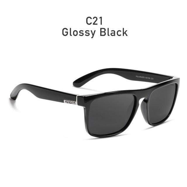 KDEAM Polarized Sunglasses All-Fit Mirror Blue Lens - JSK.