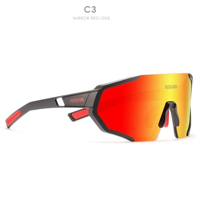 KDEAM Shatterproof TR90 Active Polarized Sunglasses - JSK.