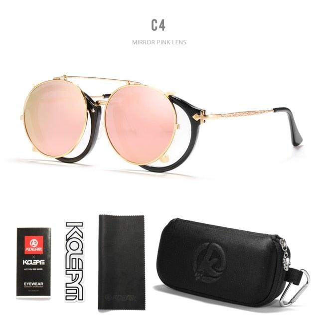 KDEAM Retro Steampunk Sunglasses UV400 - JSK.