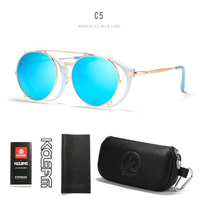 KDEAM Retro Steampunk Sunglasses UV400 - JSK.
